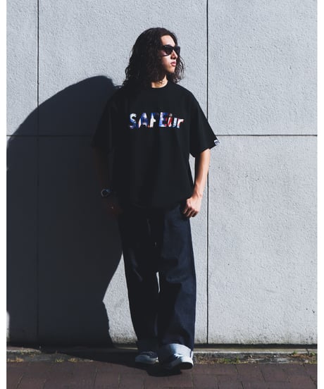 【A0026-225】■INDEPENDENCE DAY LOGO TEE■S/S TEE■ブラック
