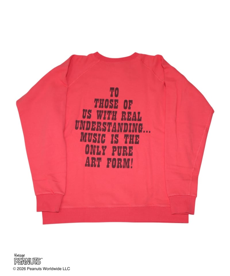 A0026-283】□SAPEur × PEANUTS Vintage Crewneck S