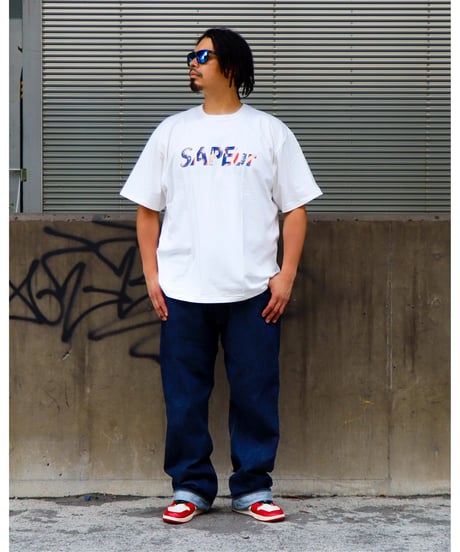 【A0026-224】■INDEPENDENCE DAY LOGO TEE■S/STEE■ホワイト