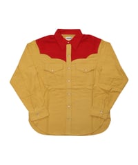 【A0026-064】■YOUNGTIMER WESTERN SHIRT■ヨークレッド