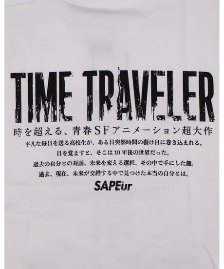 【A0026-307】■YOUTH■TIME TRAVELER■S/S TEE■ホワイト