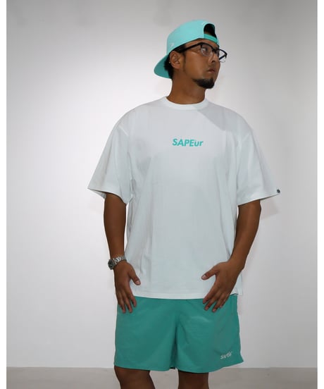 【A0026-286】■CHERISH BLUE HEAD TEE■S/S TEE■ホワイト