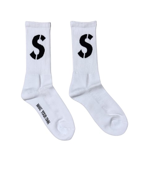 【A0026-185】■CREW SOCKS■ホワイト