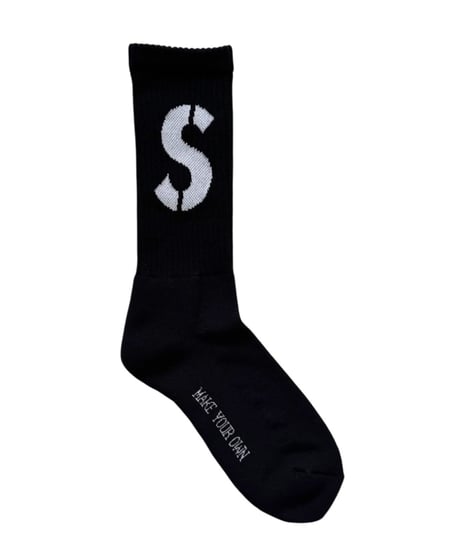【A0026-186】■CREW SOCKS■ブラック