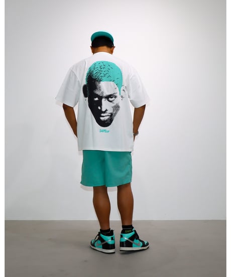 【A0026-286】■CHERISH BLUE HEAD TEE■S/S TEE■ホワイト