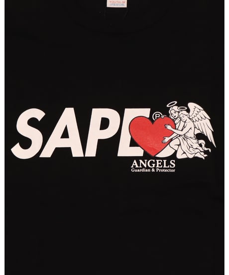 【A0026-302】■YOUTH■ANGEL & DEVIL■S/S TEE■ブラック
