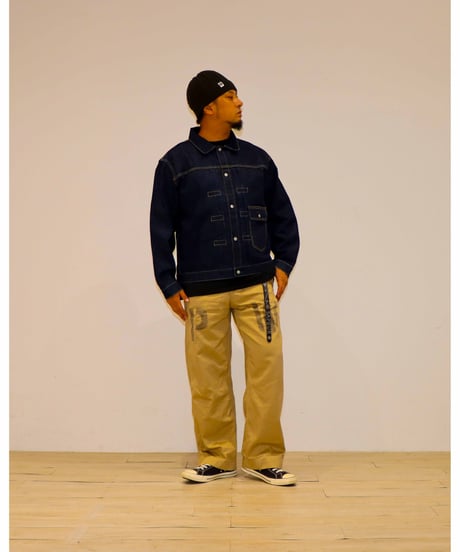 【YT0026-004】■45KHAKI PWSTENCIL CUSTOM■チノパン■チノベージュ