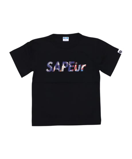 【A0026-229】■KID'S■INDEPENDENCE DAY LOGO TEE■S/S TEE■ブラック