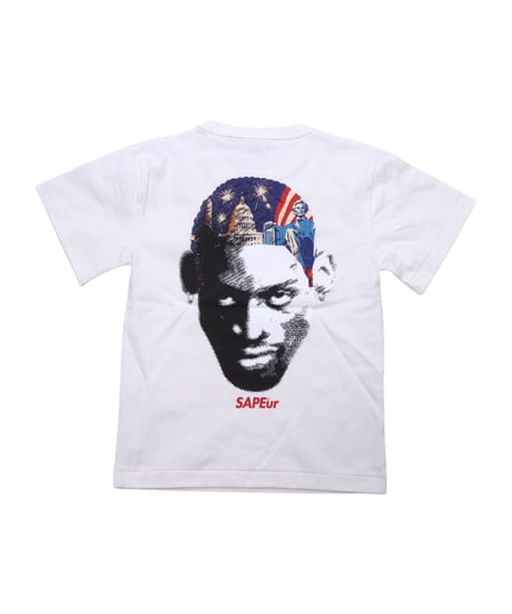 【A0026-221】■KID'S■INDEPENDENCE DAY HEAD TEE■S/S TEE■ホワイト