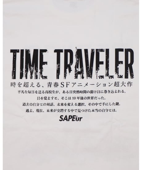【A0026-305】■TIME TRAVELER■S/S TEE■ホワイト