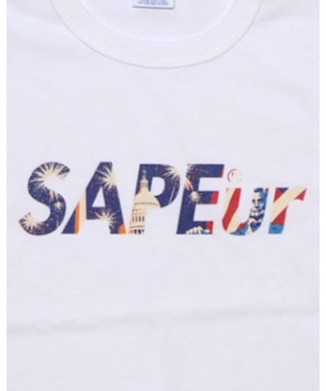 【A0026-228】■KID'S■INDEPENDENCE DAY LOGO TEE■S/S TEE■ホワイト