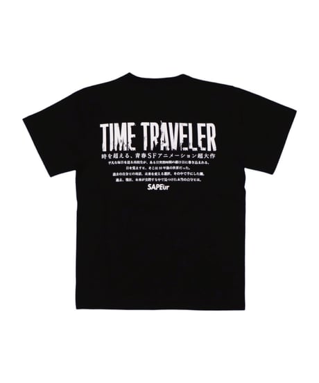 【A0026-308】■YOUTH■TIME TRAVELER■S/S TEE■ブラック