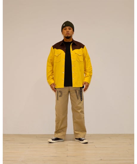 【YT0026-004】■45KHAKI PWSTENCIL CUSTOM■チノパン■チノベージュ
