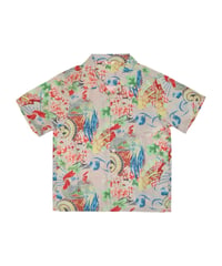 【A0026-204】■ONAGADORI PRINT ALOHA■S/S SHIRT■