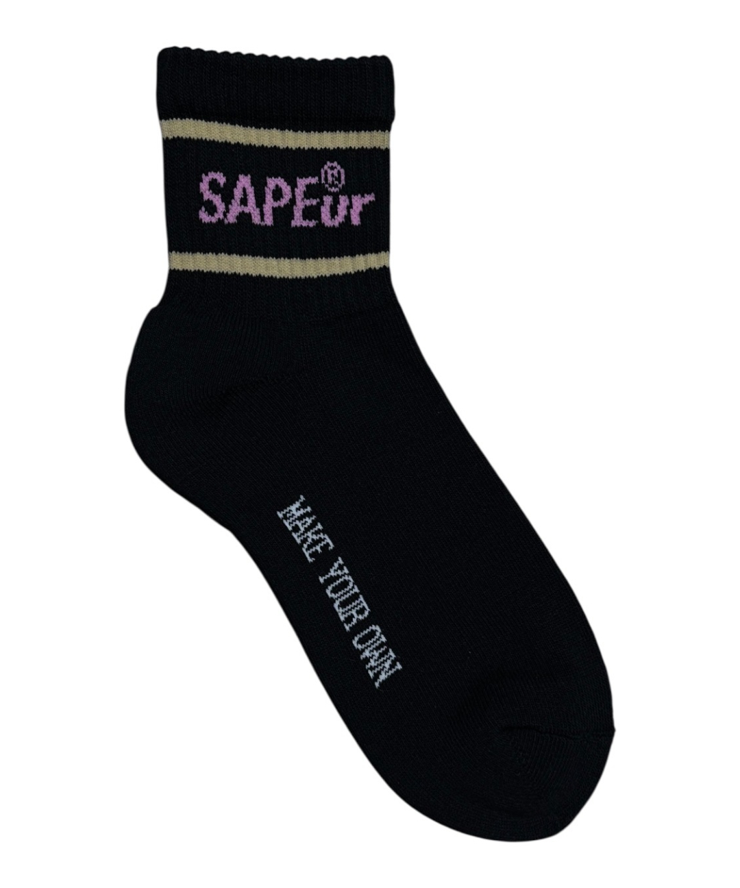 A0026-182】□ANKLE SOCKS□ブラック | SAPEur
