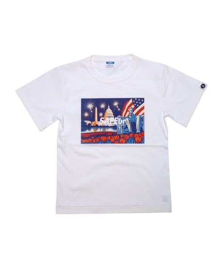【A0026-234】■KID'S■INDEPENDENCE DAY GRAPHIC TEE■S/S TEE■ホワイト