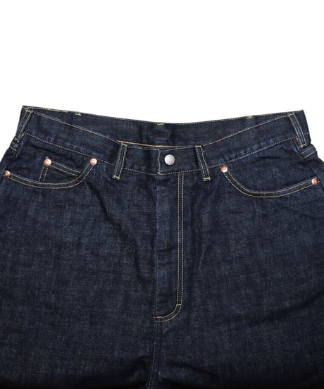 【A0026-260】■WOLF RIDERS DENIM PANTS■インディゴ