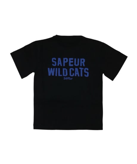 【A0026-298】■KID'S■WILDCATS TEE■S/S TEE■ブラック