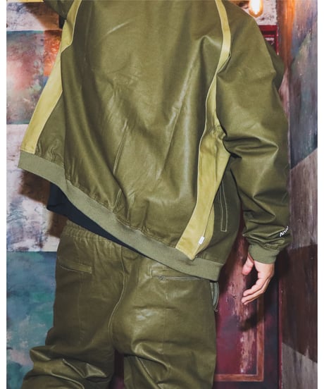 【A0026-004】■REPTILE DUCK TRACK JACKET■オリーブ
