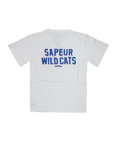 【A0026-297】■KID'S■WILDCATS TEE■S/S TEE■ホワイト
