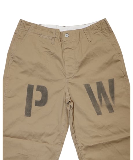 【YT0026-004】■45KHAKI PWSTENCIL CUSTOM■チノパン■チノベージュ
