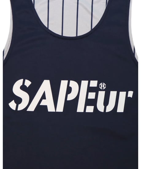 【A0026-240】■YOUTH■RV DRY BASIC TANK■ネイビー/ストライプ