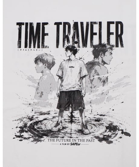 【A0026-305】■TIME TRAVELER■S/S TEE■ホワイト