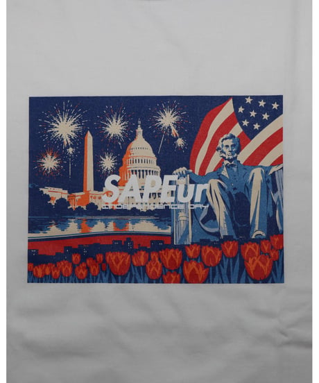 【A0026-230】■INDEPENDENCE DAY GRAPHIC TEE■S/S TEE■ホワイト