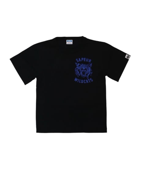 【A0026-298】■KID'S■WILDCATS TEE■S/S TEE■ブラック
