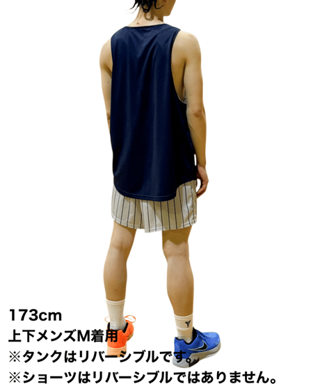 【A0026-239】 ■RV DRY BASIC TANK ■ネイビー/ストライプ