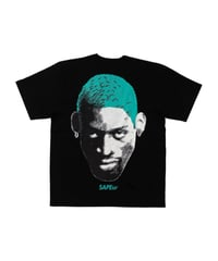 【A0026-287】■CHERISH BLUE HEAD TEE■S/S TEE■ブラック