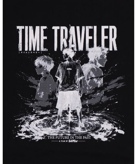 【A0026-310】■KID'S■TIME TRAVELER■S/S TEE■ブラック