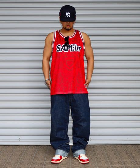 【A0025-240】■AUTHENTIC TANK■タンクトップ■レッド