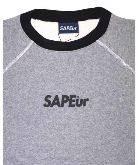 【A0026-338】■CREWNECK SWEAT■霜降りグレー
