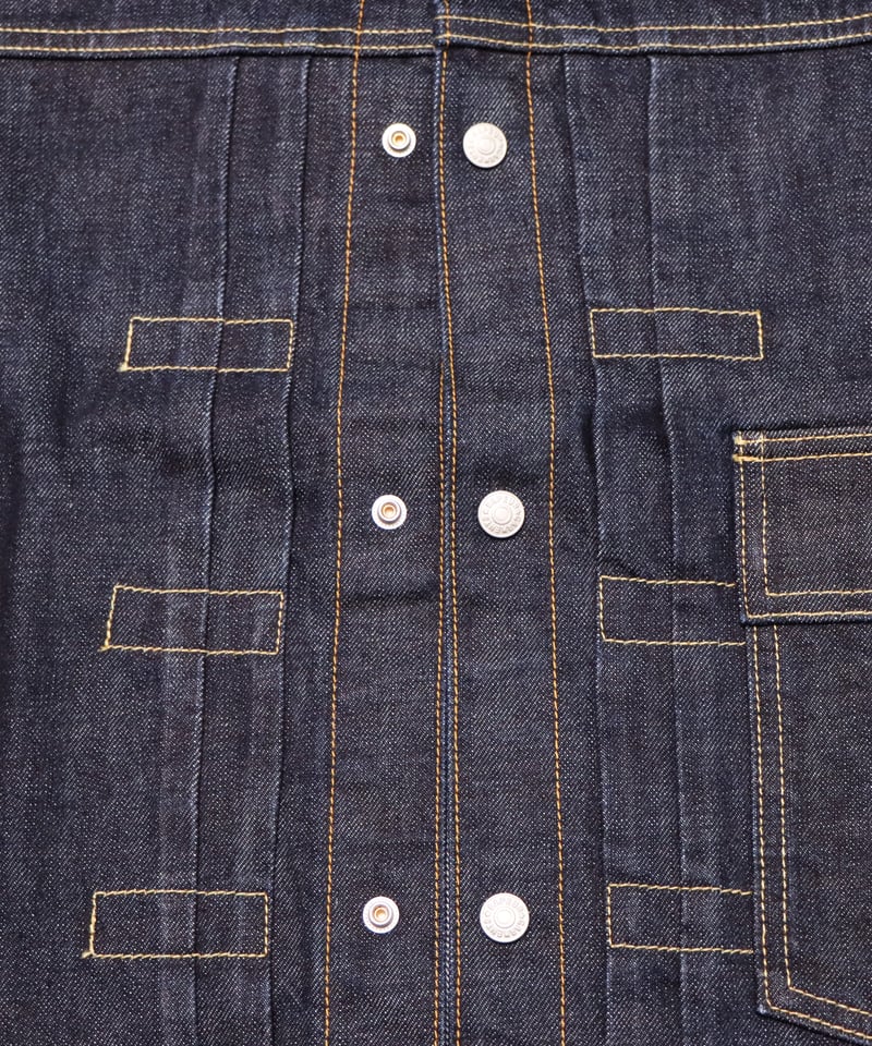 A0026-259】□WOLF RIDERS DENIM JACKET□インディゴ | SA