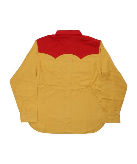 【A0026-064】■YOUNGTIMER WESTERN SHIRT■ヨークレッド
