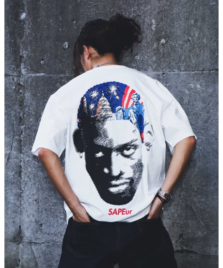 【A0026-217】■INDEPENDENCE DAY HEAD TEE■S/S TEE■ホワイト