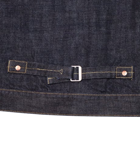 【A0026-259】■WOLF RIDERS DENIM JACKET■インディゴ
