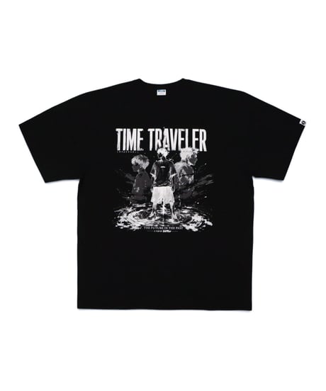 【A0026-306】■TIME TRAVELER■S/S TEE■ブラック