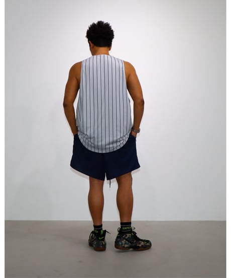 【A0026-239】 ■RV DRY BASIC TANK ■ネイビー/ストライプ