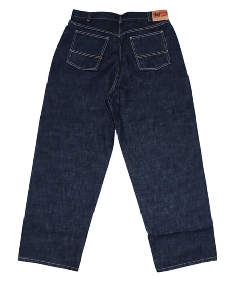 【A0026-260】■WOLF RIDERS DENIM PANTS■インディゴ