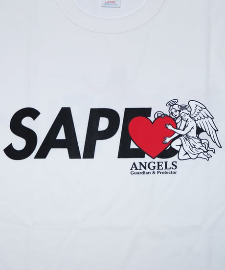 【A0026-299】■ANGEL & DEVIL■S/S TEE■ホワイト