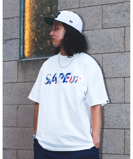 【A0026-224】■INDEPENDENCE DAY LOGO TEE■S/STEE■ホワイト