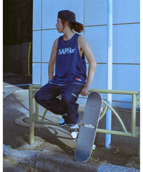 【A0026-239】 ■RV DRY BASIC TANK ■ネイビー/ストライプ