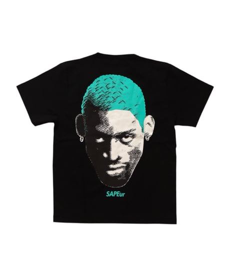 【A0026-289】■YOUTH■CHERISH BLUE HEAD TEE■S/S TEE■ブラック