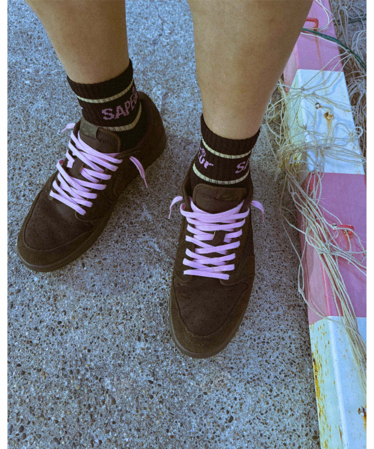A0026-182】□ANKLE SOCKS□ブラック | SAPEur