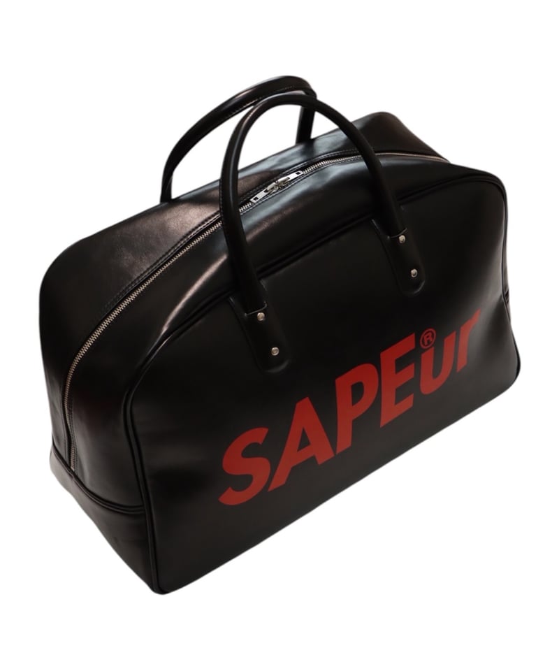 A0026-276】□BOSTON BAG□ブラック | SAPEur