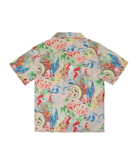 【A0026-204】■ONAGADORI PRINT ALOHA■S/S SHIRT■