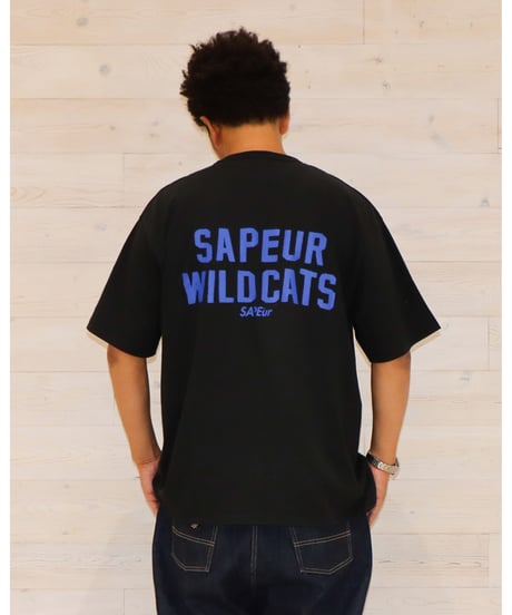 【A0026-294】■WILDCATS TEE■S/S TEE■ブラック