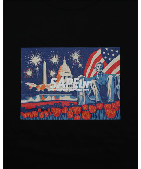 【A0026-231】■INDEPENDENCE DAY GRAPHIC TEE■S/S TEE■ブラック